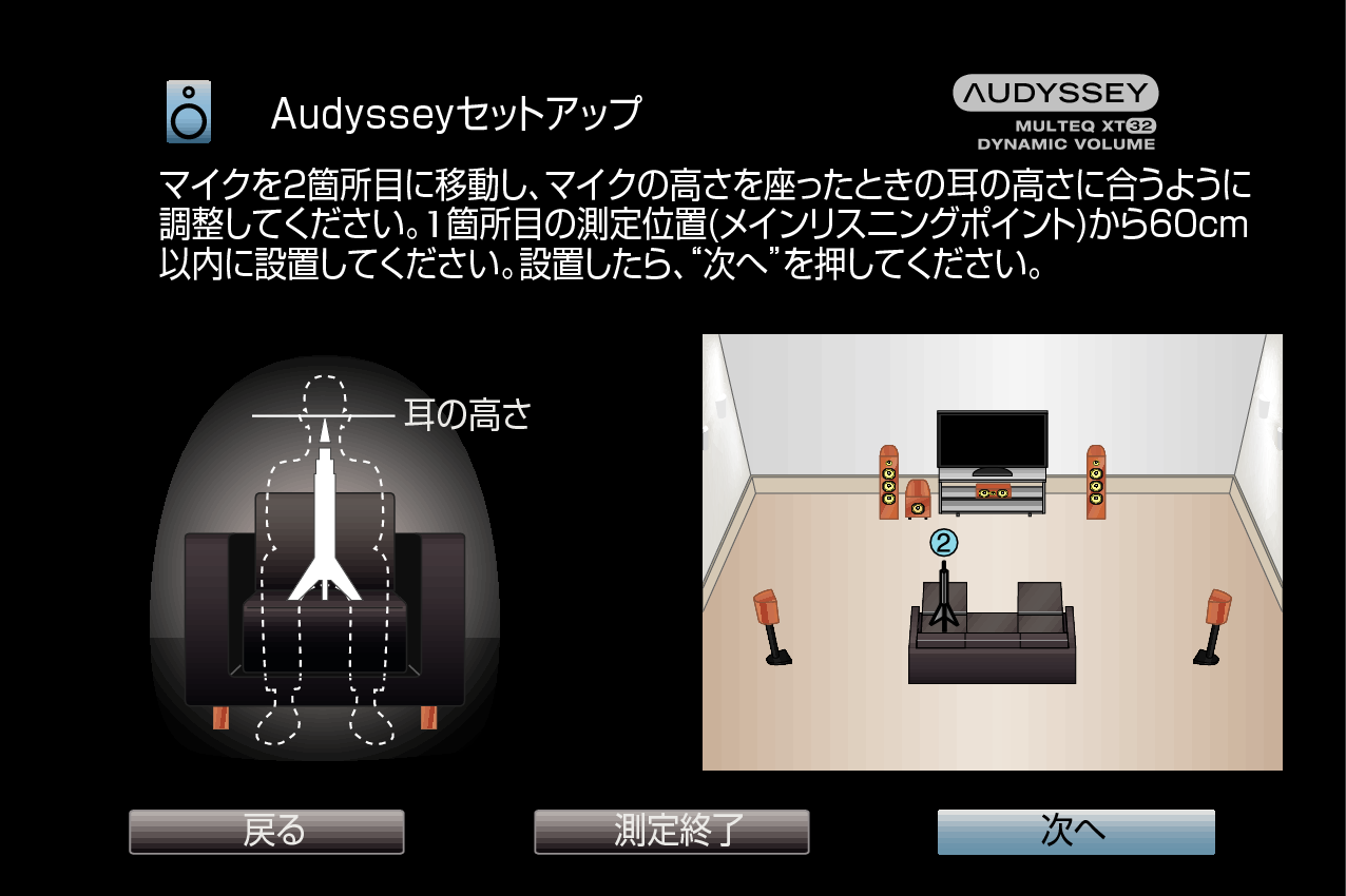 GUI AudysseySetup9 XT32 X4100E2
